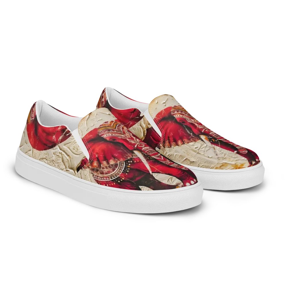 Women's Majestic Elephants Slip-On Shoes product image (2)