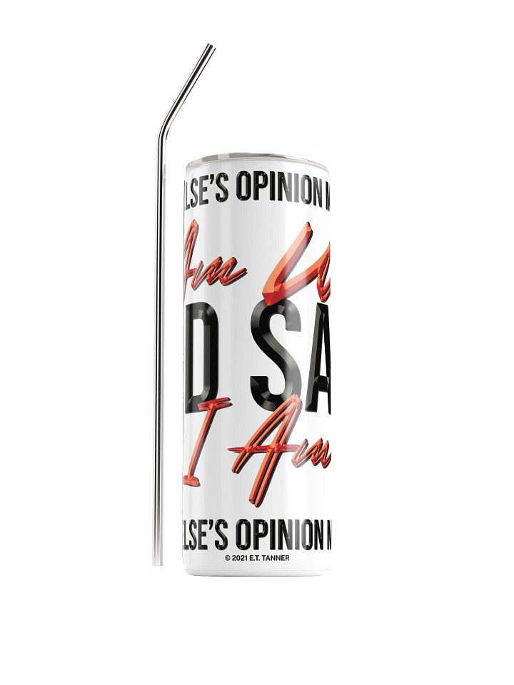 I Am Who God Says I Am, 20oz Tumbler product image (1)