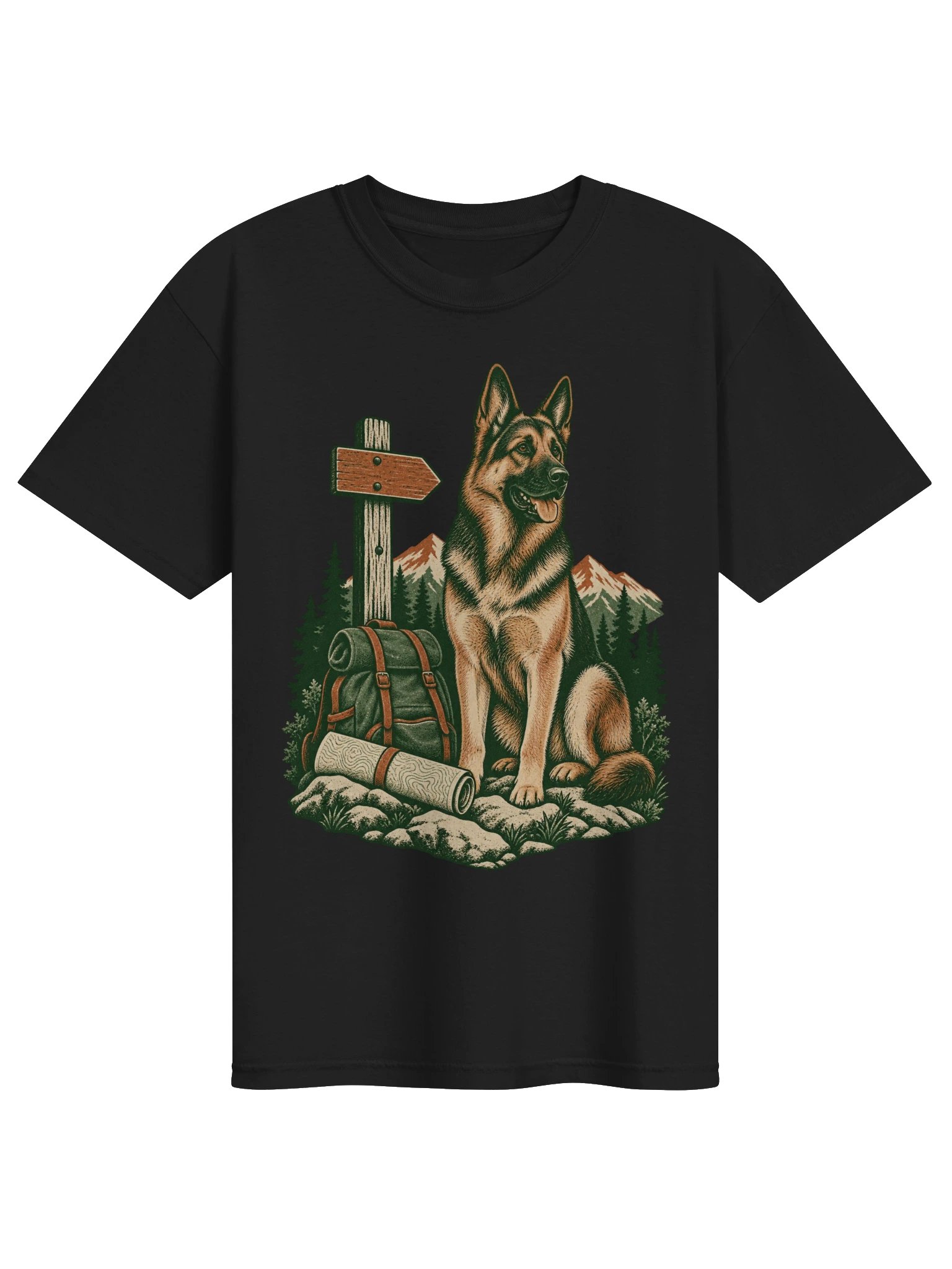 Trailhead Companion German Shepherd Tee product image (1)