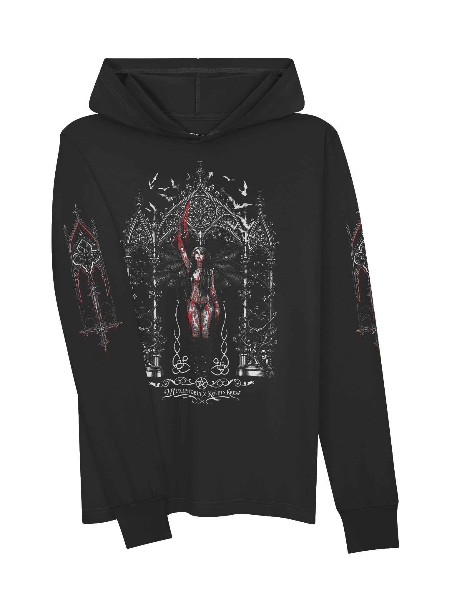 MuxiPhobia Hooded Long Sleve Tee product image (2)