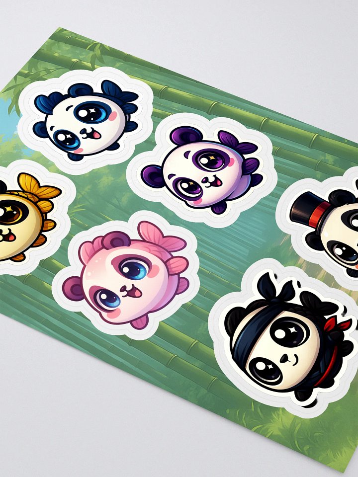 Forever Friend SirPandaddy Sticker Sheet product image (2)