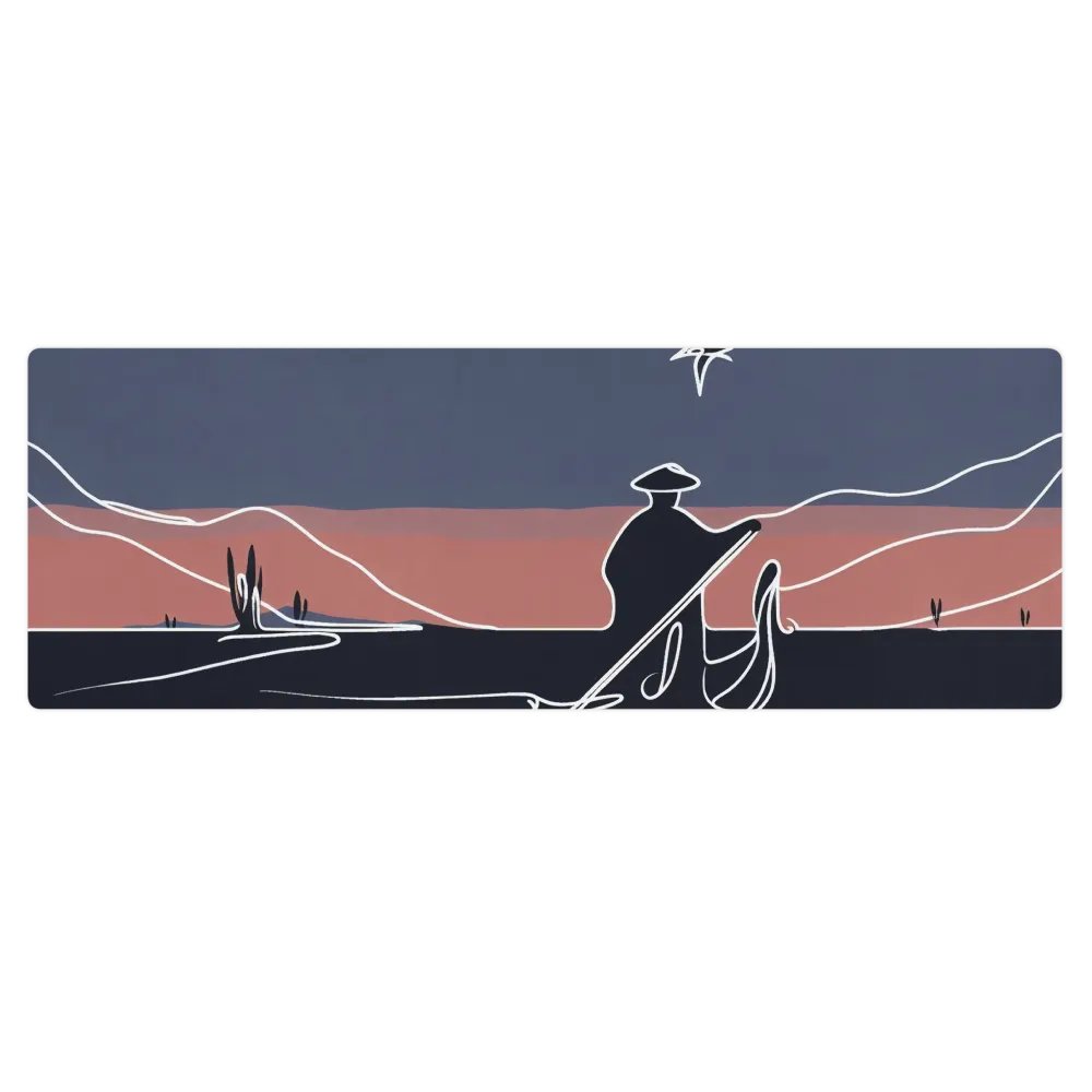 Yoga Mat Boatman Drawing A Line product image (1)