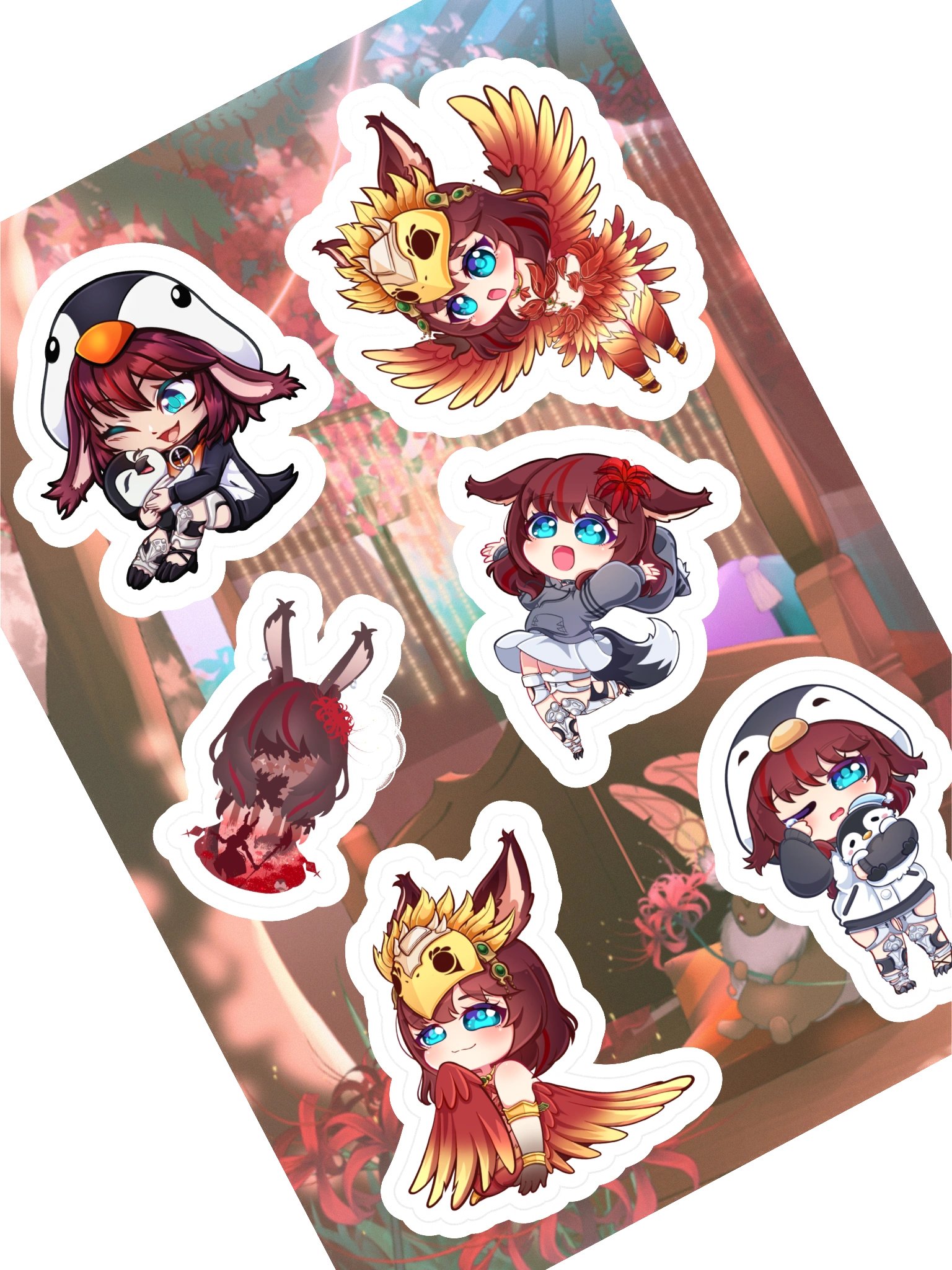 Freya Moshroca Sticker Sheet product image (2)