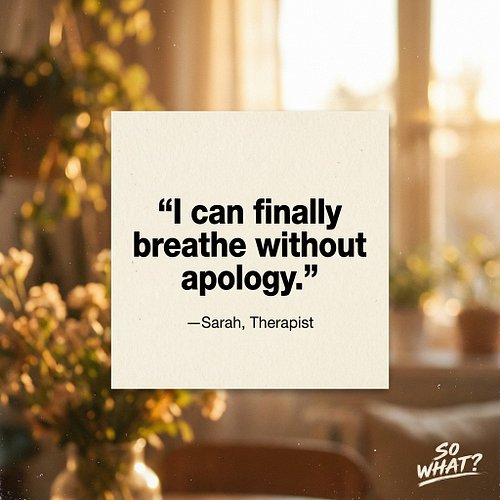 Stop the constant apologizing. It’s exhausting and it’s not 'nice'—it’s a cage. Real kindness means being honest enough to ta...