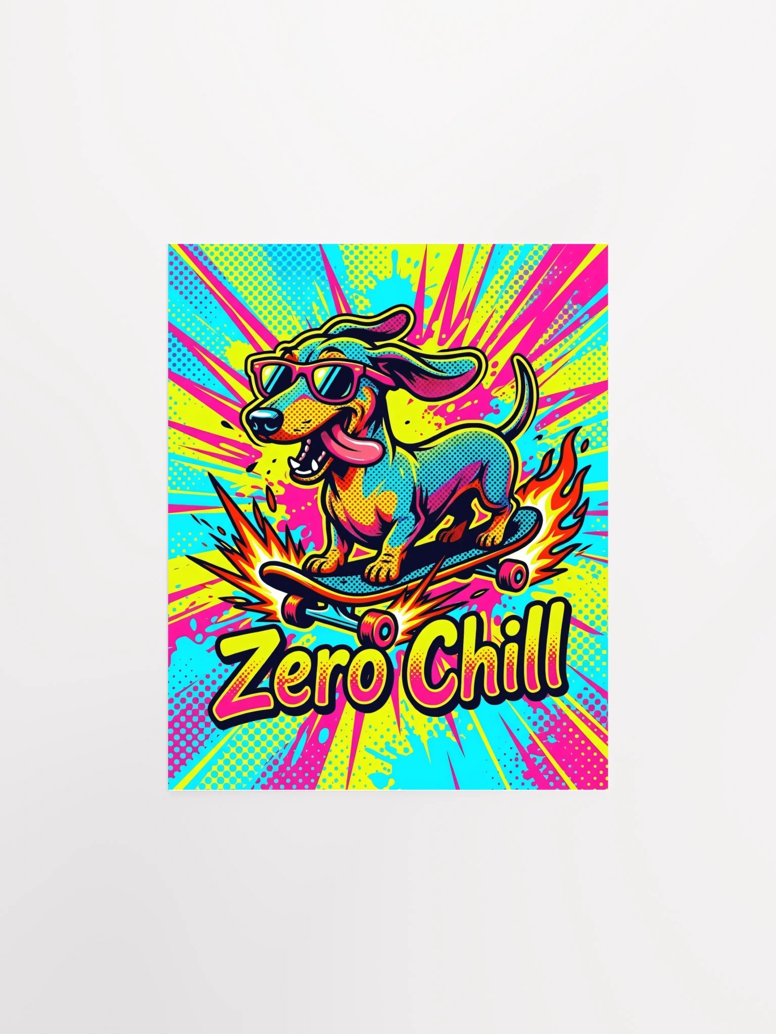 Zero Chill Dachshund Poster product image (25)