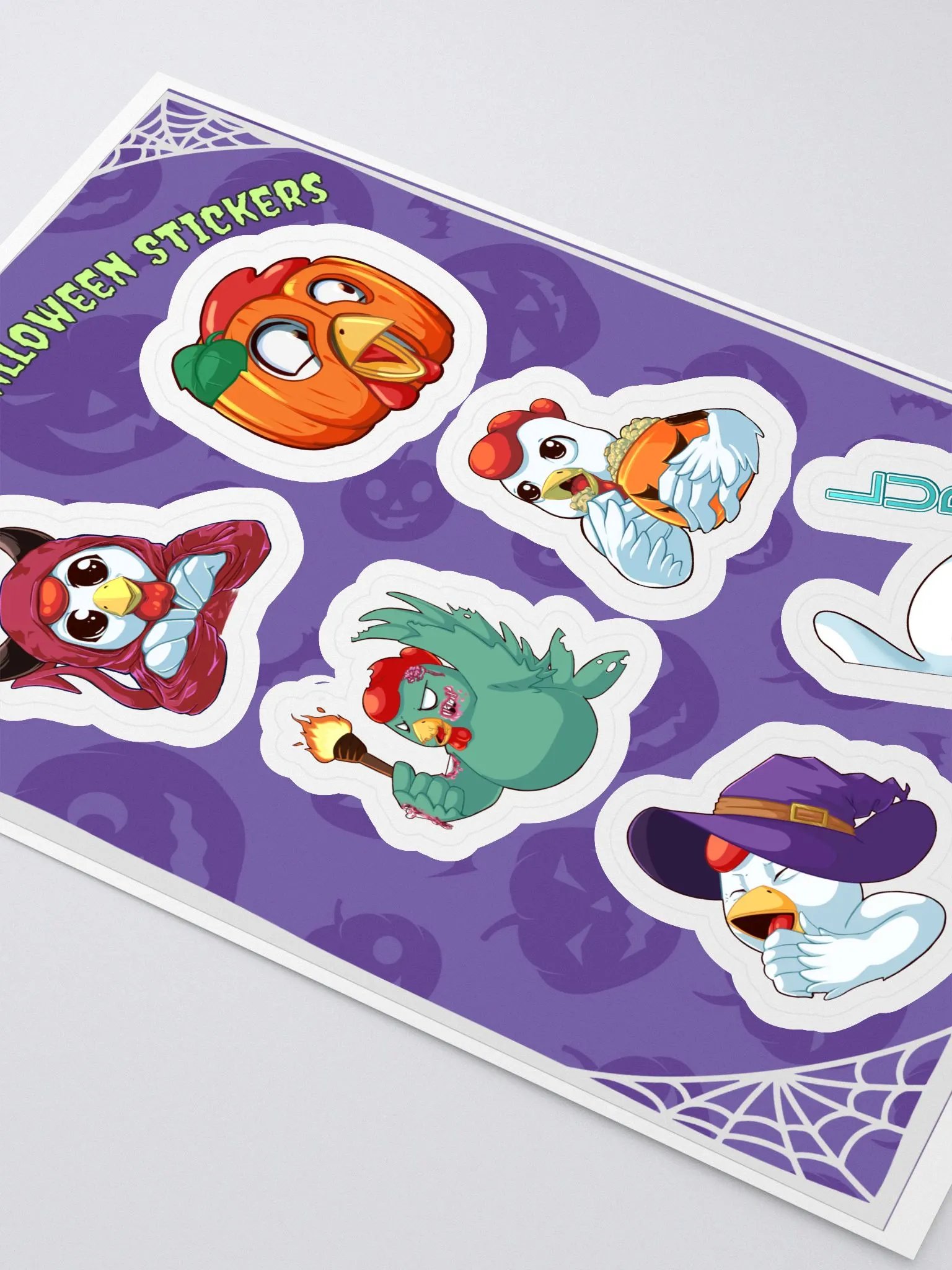 Halloween Emote Sticker Sheet! product image (2)
