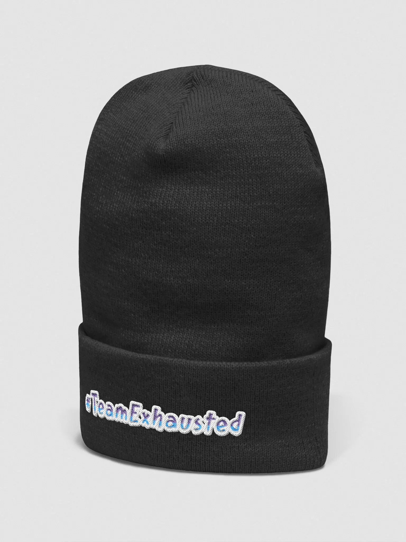 Team Exhausted Beanie product image (2)