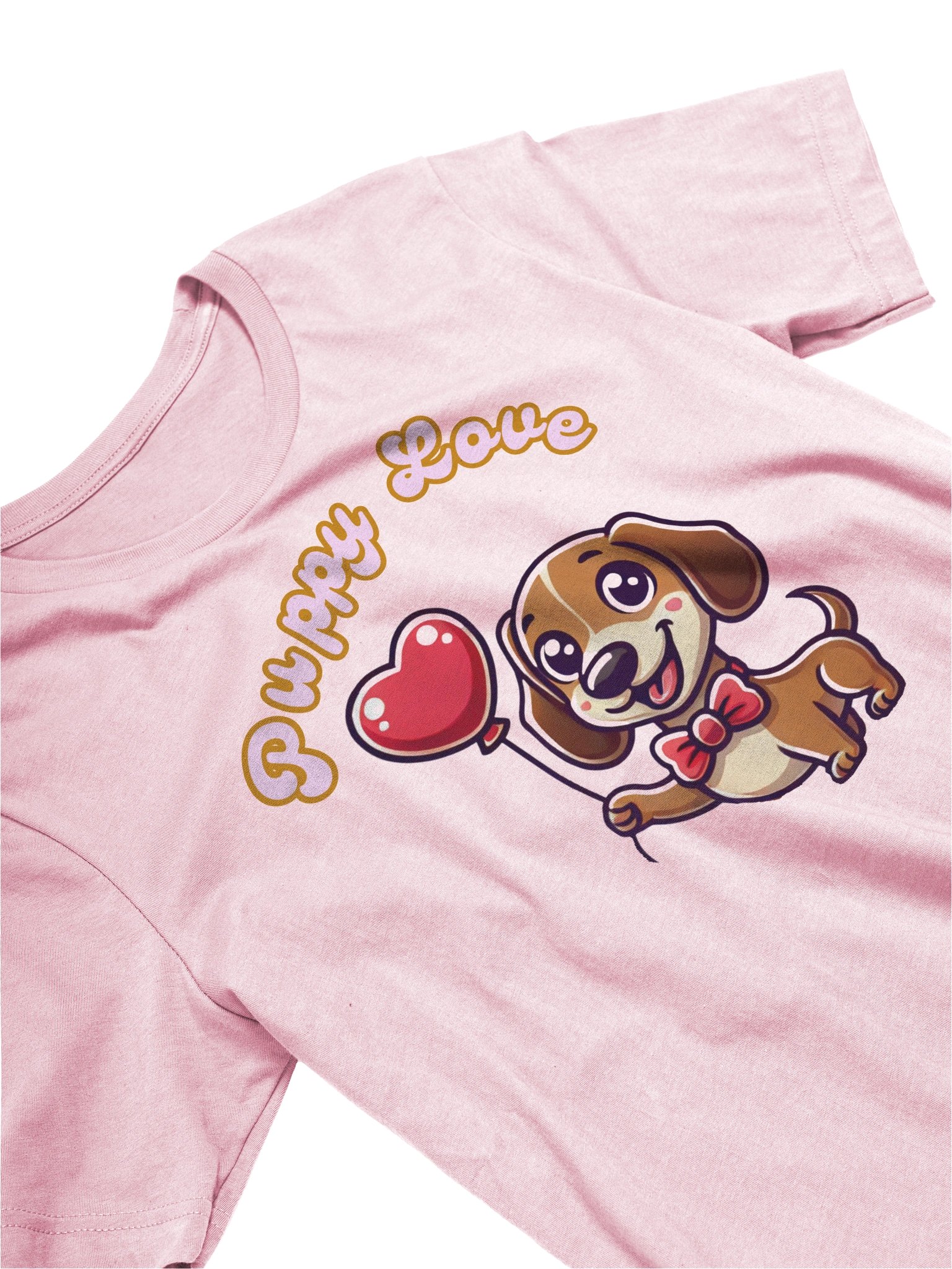 Puppy Love Dachshund Shirt – Cute Valentine Wiener Dog Tee for Dog Lovers & Dachshund Moms product image (5)