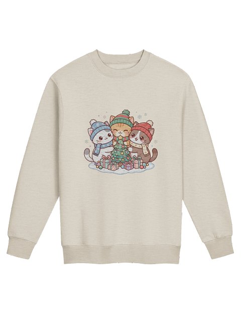 Christmas Kittens Crewneck