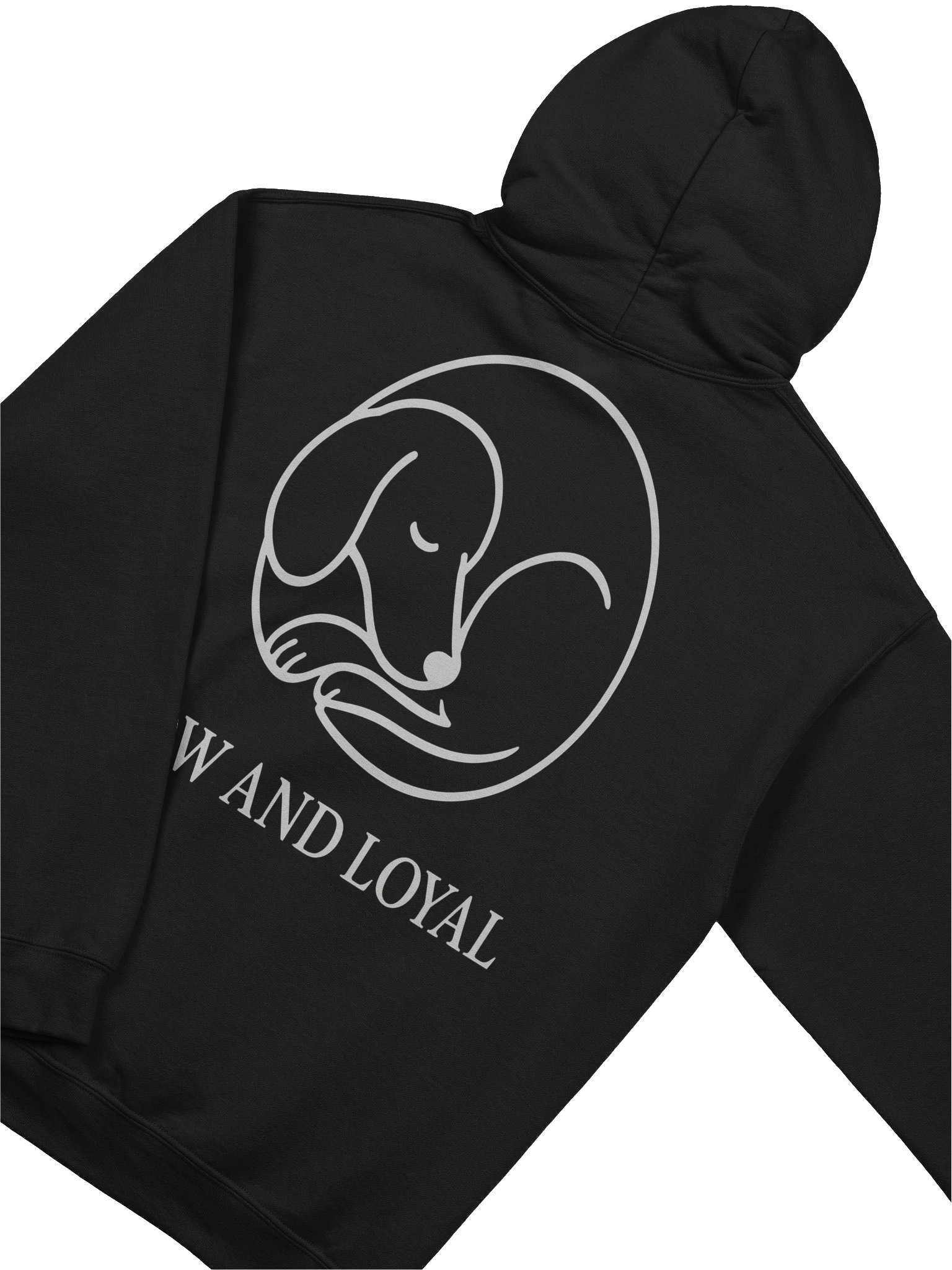 Low and Loyal Minimalist Dachshund Hoodie product image (4)