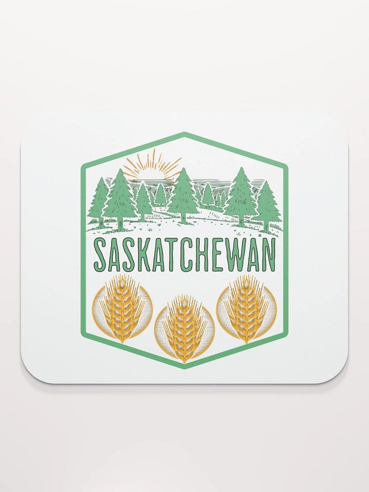 Saskatchewan Tree Wheat Wilderness Mouse Pad product image (2)