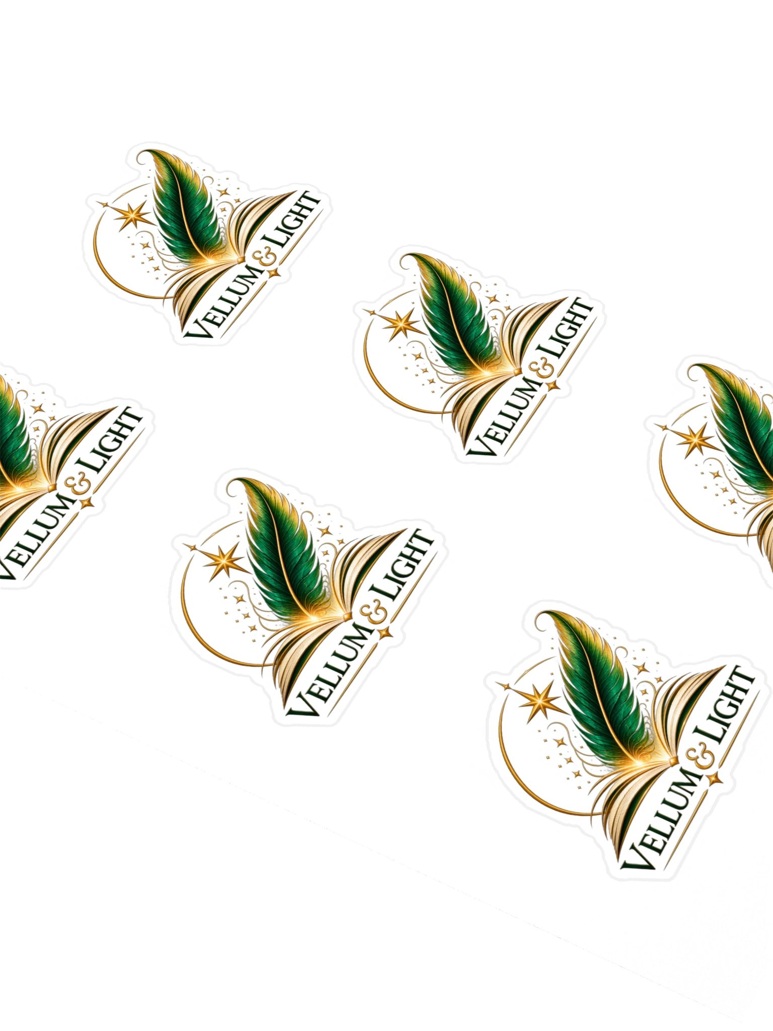 Kiss Cut Sticker Sheet with Custom Background product image (2)