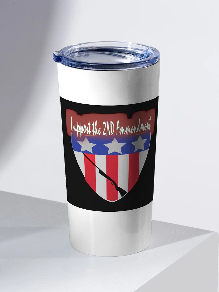 Patriot's Pride 20oz Stainless Steel Tumbler product image (2)