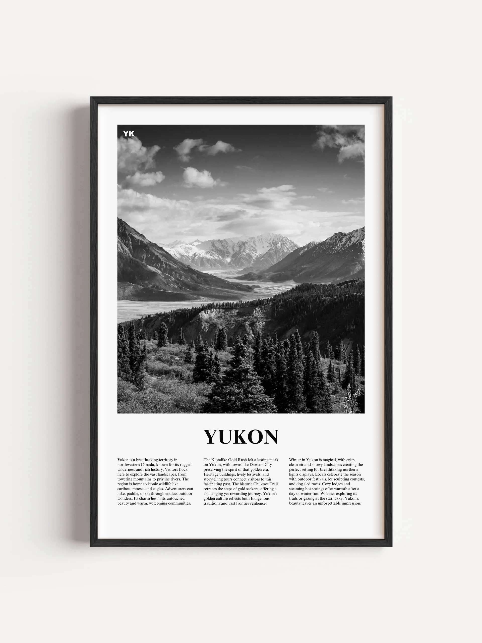 Yukon 01 Newspaper Poster product image (1)