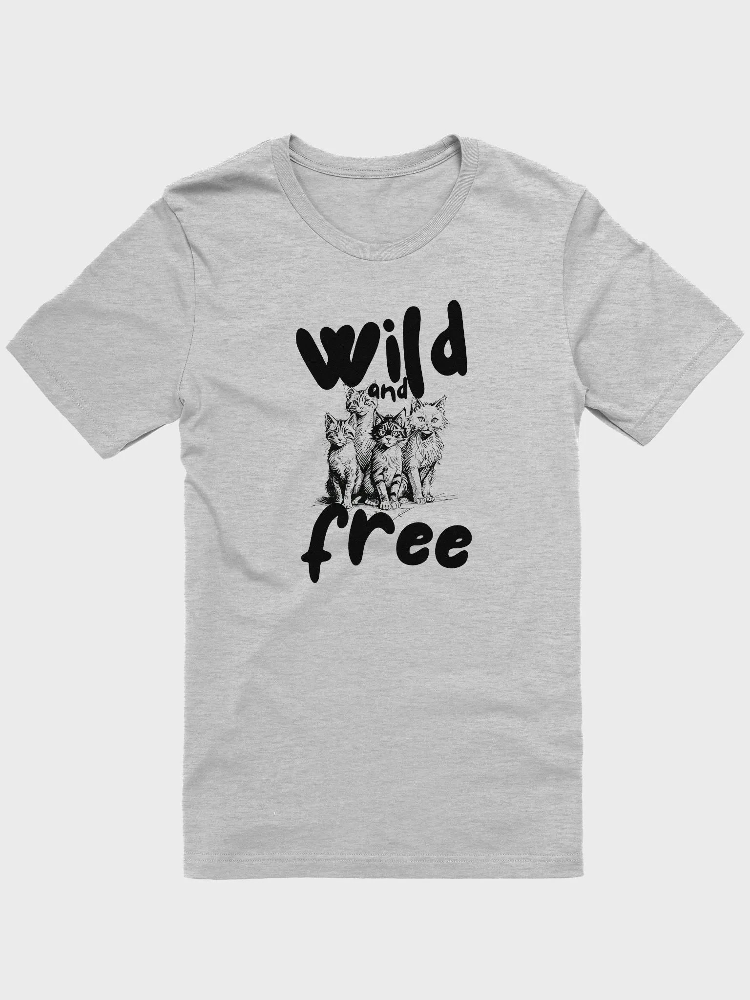 Whiskered Companions Sketch T-Shirt product image (8)