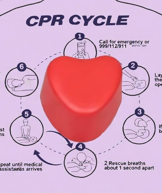 CPR Training Heart Model product image (2)