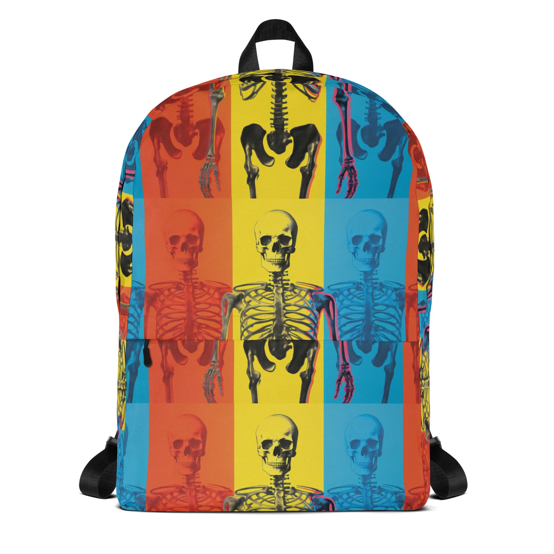 Skeleton Grid All-Over Backpack product image (2)