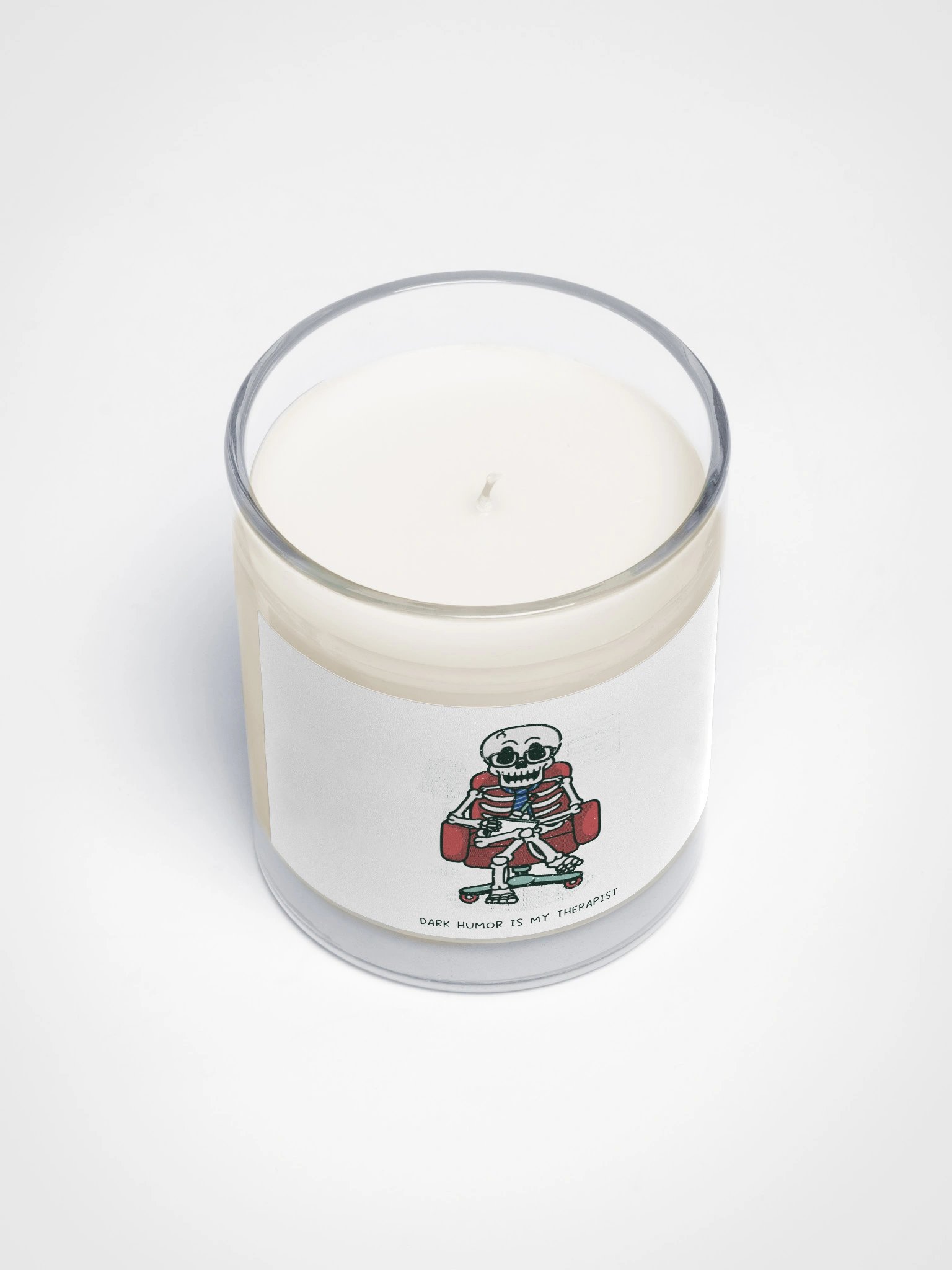 Dark Humor Is My Therapy Candle product image (3)