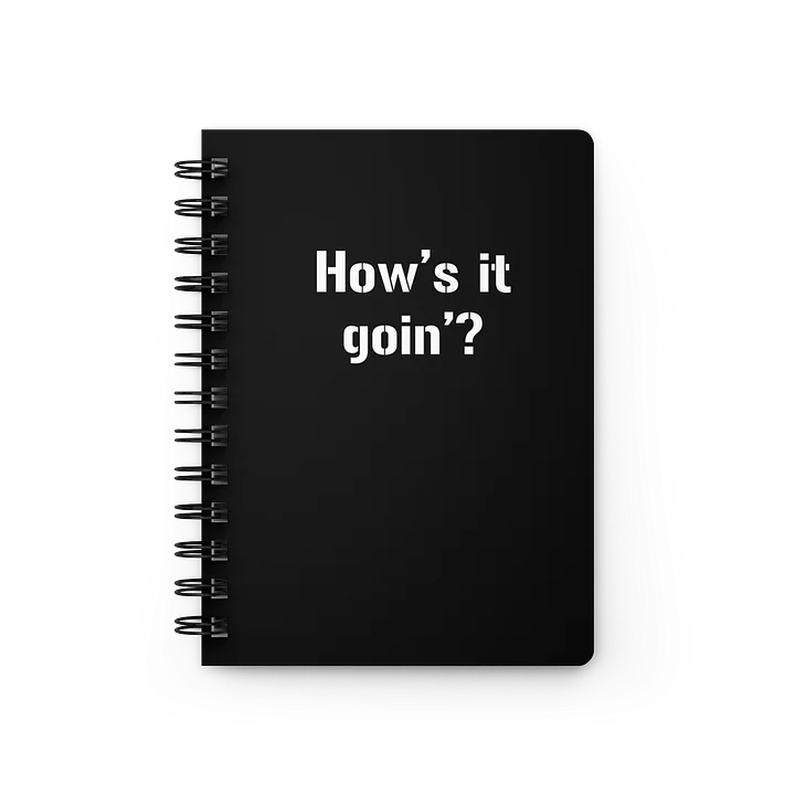 How's it Goin'? Quote Book (spiralbound) product image (1)