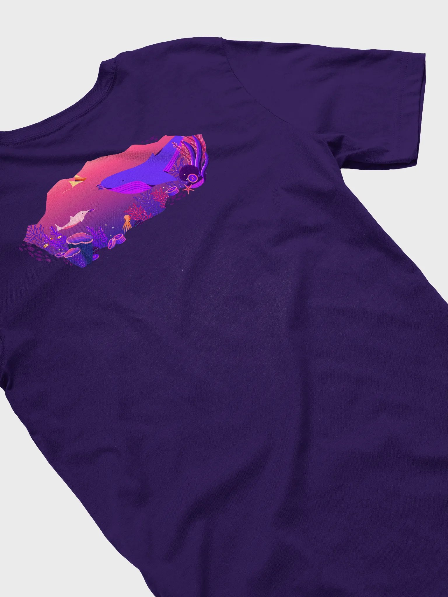Cursive Reef Ombre T-Shirt product image (5)
