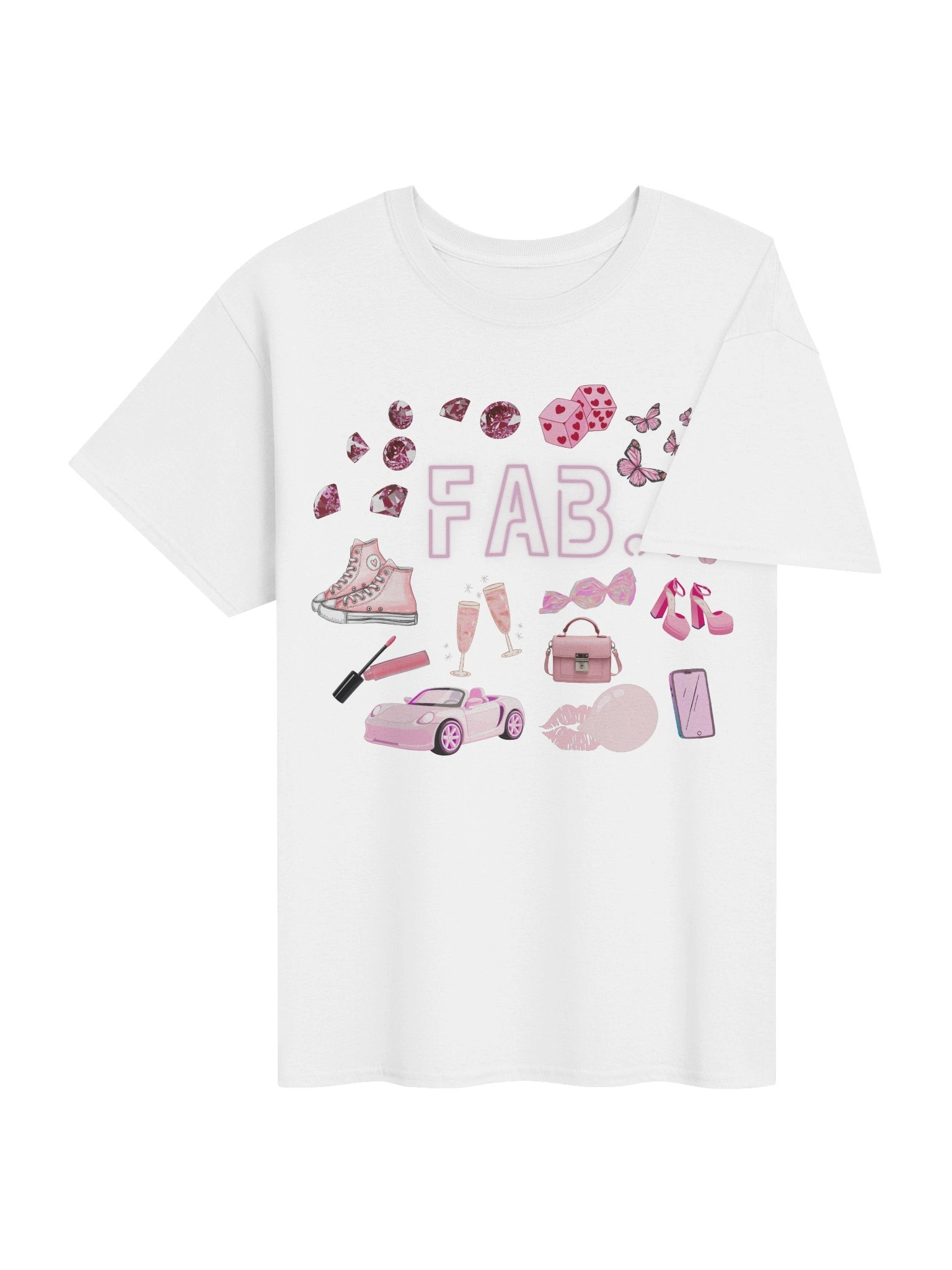 FAB Aesthetic Shirt | Pink product image (4)