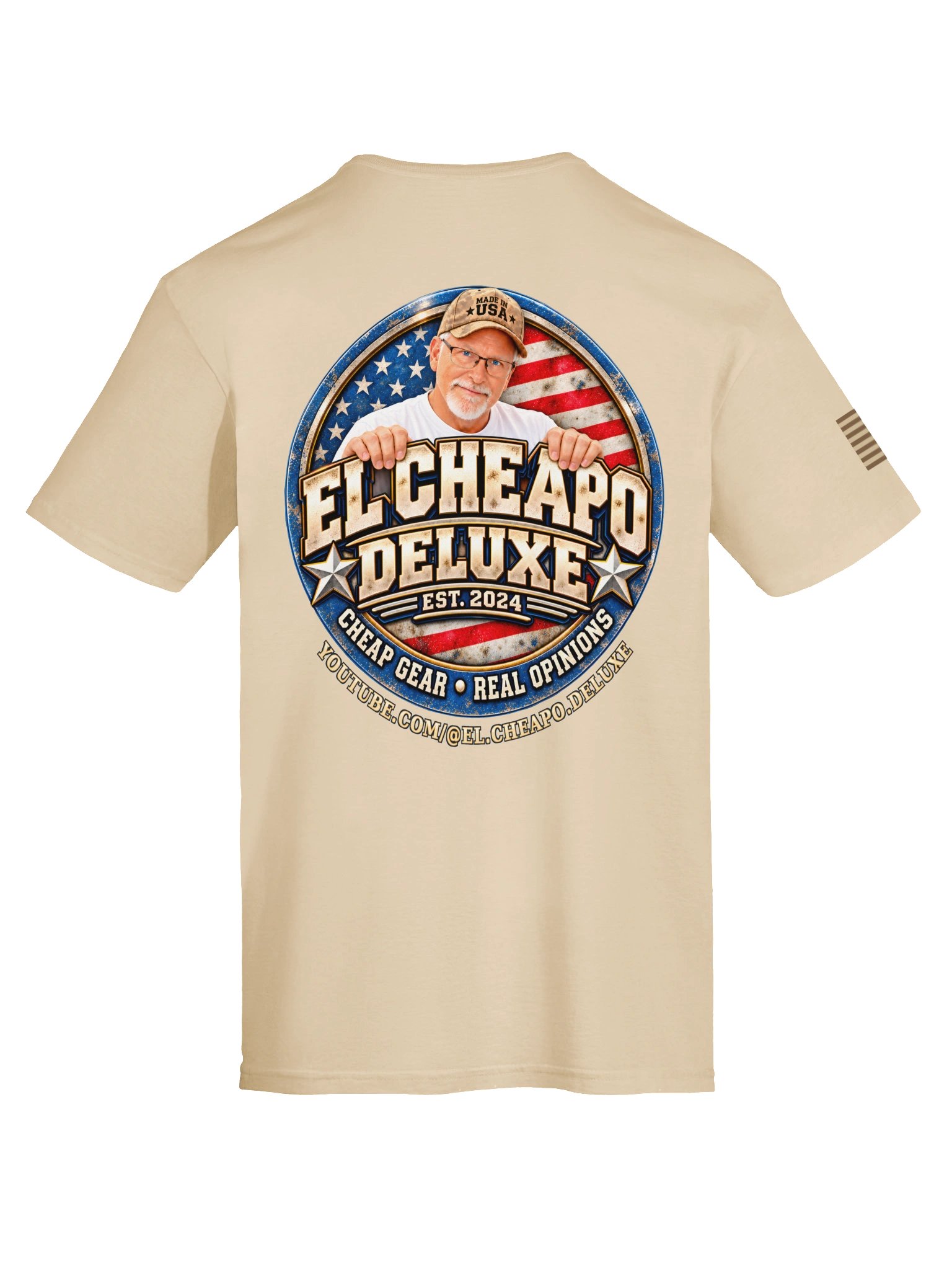 El Cheapo Deluxe Channel – Official Tee product image (7)