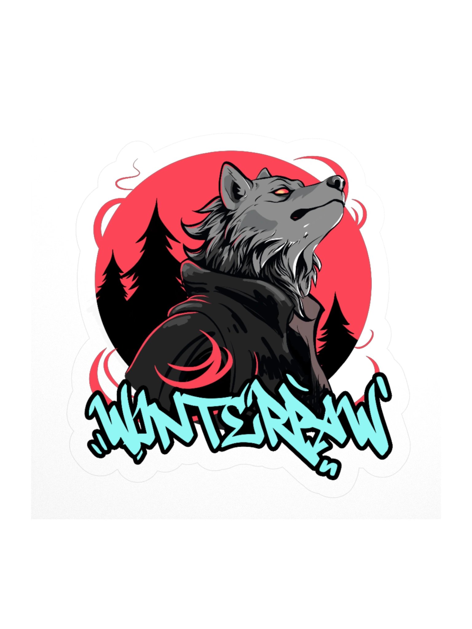 Winterpaw Wolf Sticker product image (3)