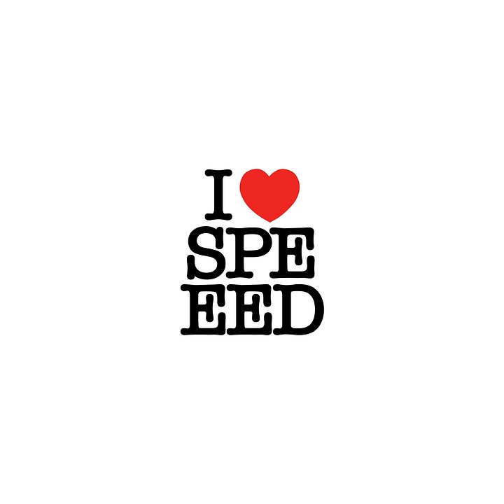 I <3 SPEEED Sticker product image (1)
