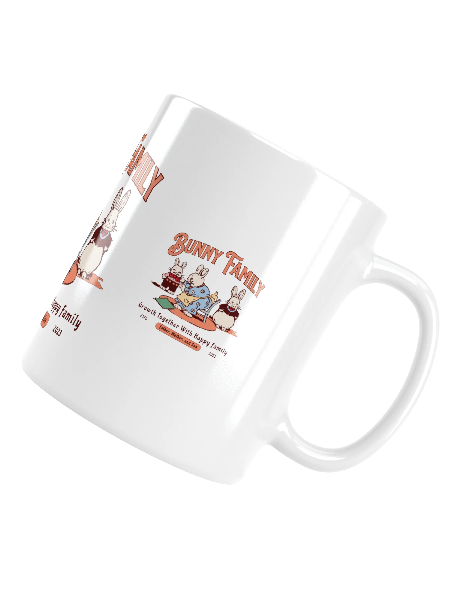 Bunny Family Ceramic Mug product image (6)