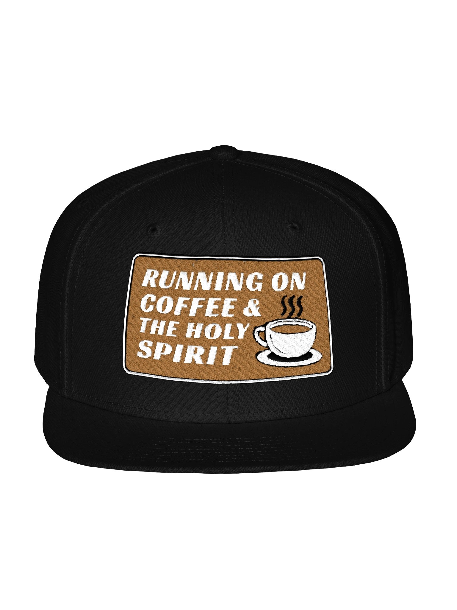 Running on Coffee & the Holy Spirit Embroidered Hat product image (3)