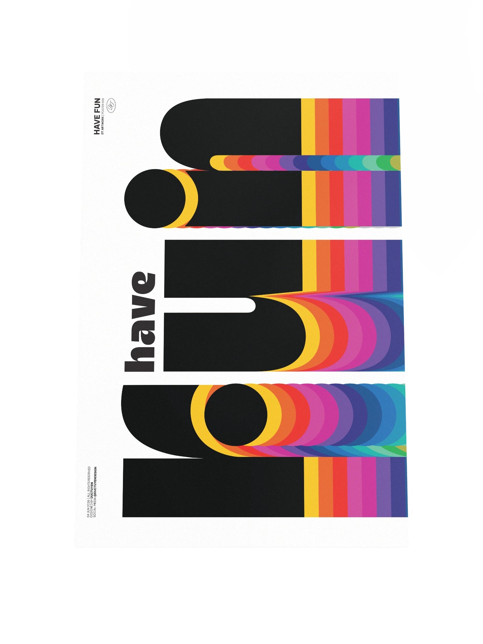 "Have Fun" Print Poster (Unframe) product image (5)