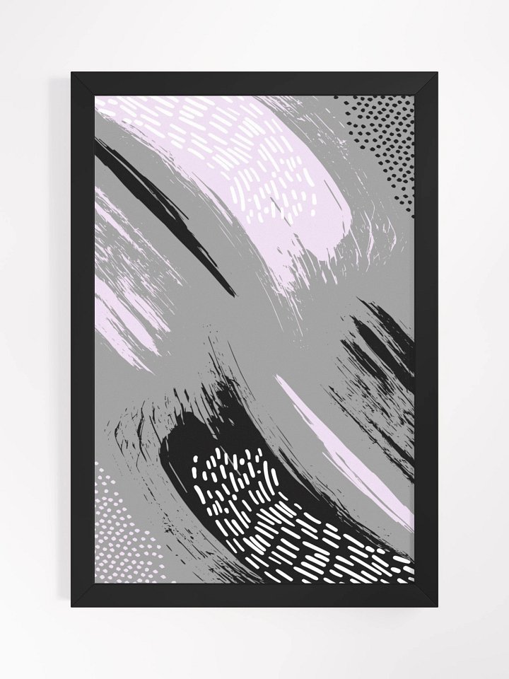 Abstract Minimalist Framed Poster product image (2)