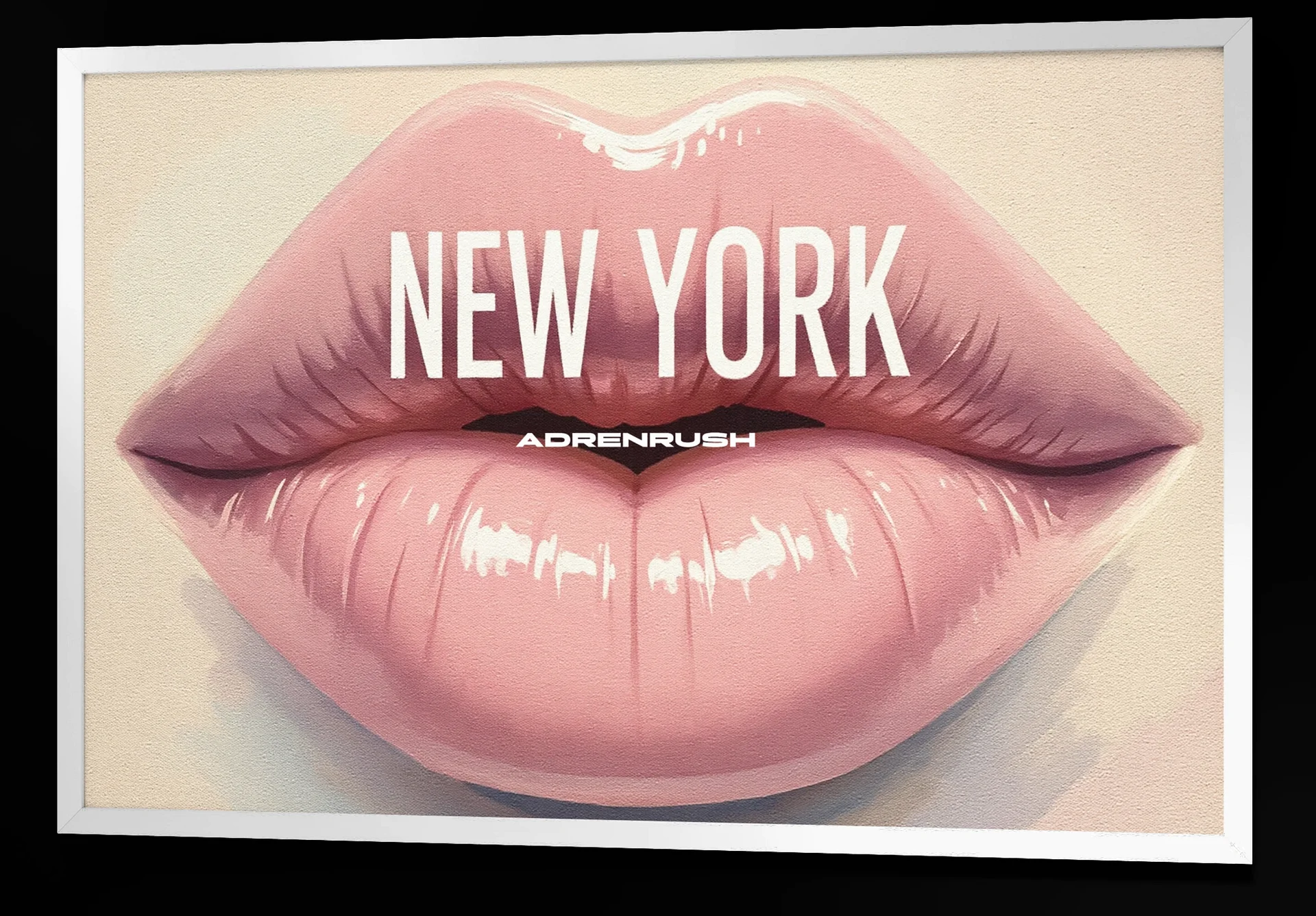 New York Kiss (2026) – AdrenRush 24"x36" Collectible Art product image (3)