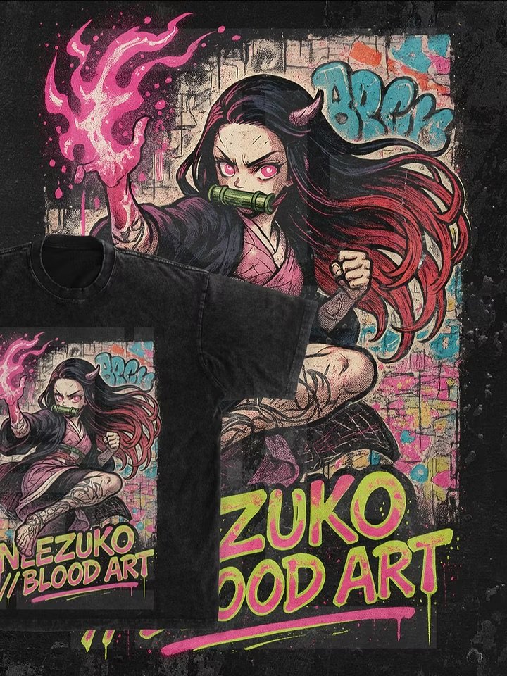 9-Piece Demon Slayer Streetwear Graphic Bundle product image (7)