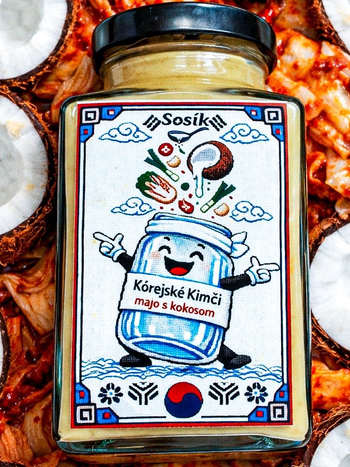Kórejská kimči majo s kokosom product image (1)