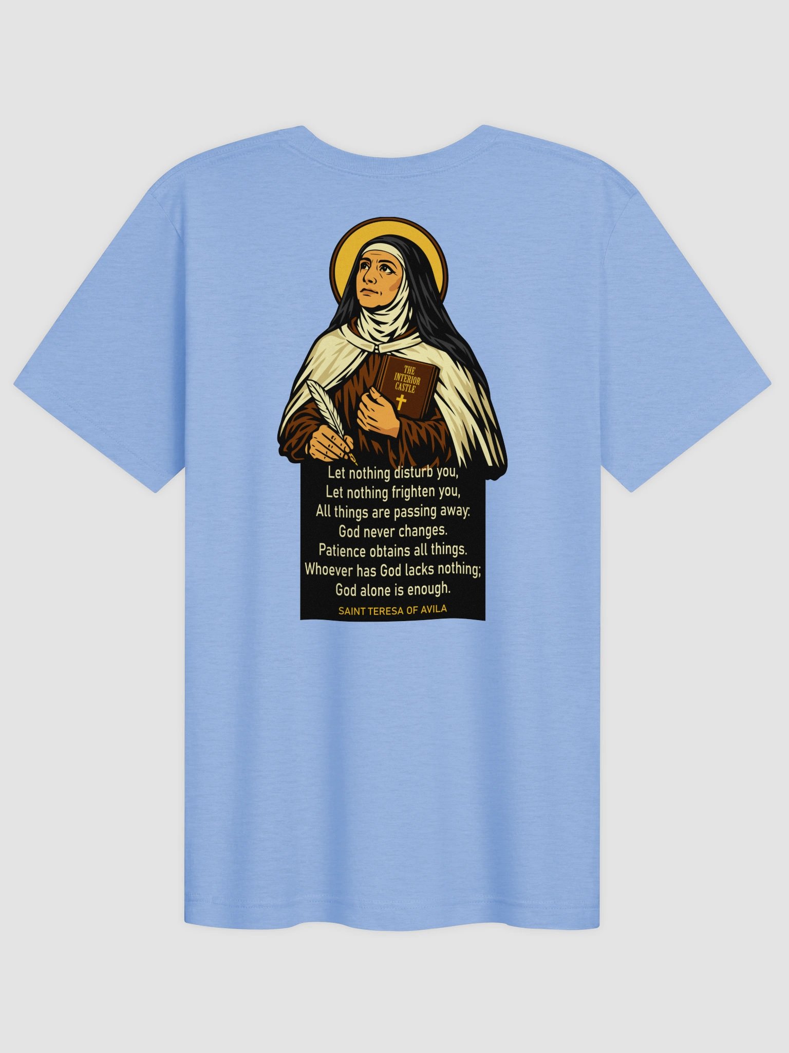 Power of Prayer - Saint Teresa of Avila T-Shirt (Front & Back) product image (2)