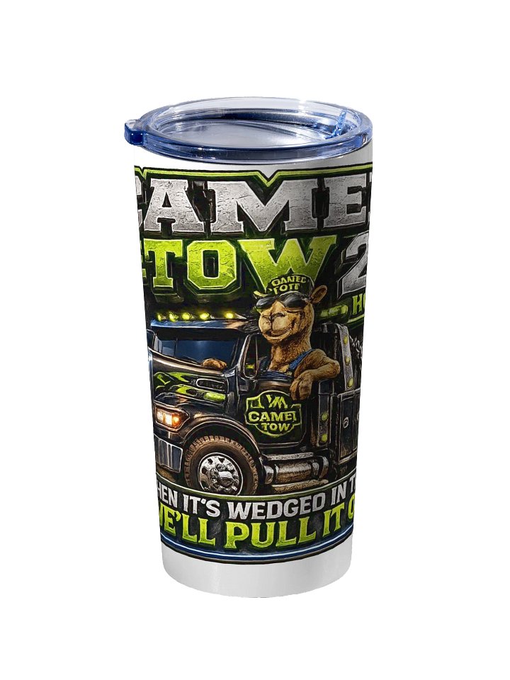 Camel Tow 24 Hours Sublimation Tumbler (Black/Green) product image (2)