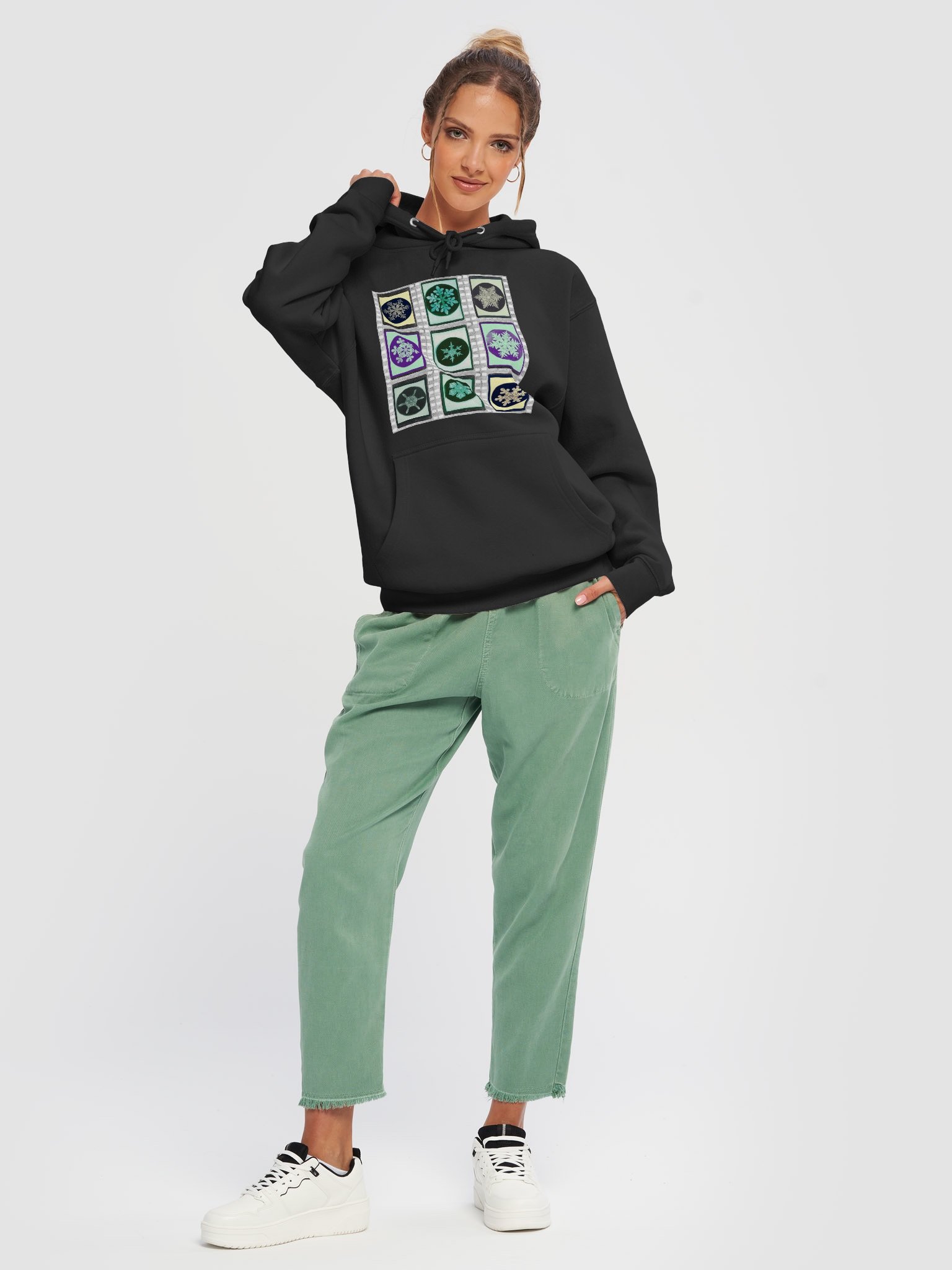 Vintage Snowflake Photographs Hoody product image (14)
