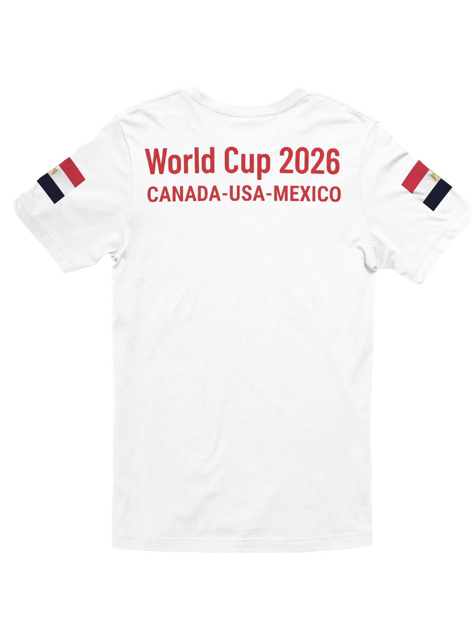 Egypt 2026 World Cup Flag Tee - World Cup 2026 Edition - Premium Unisex T-Shirt product image (14)