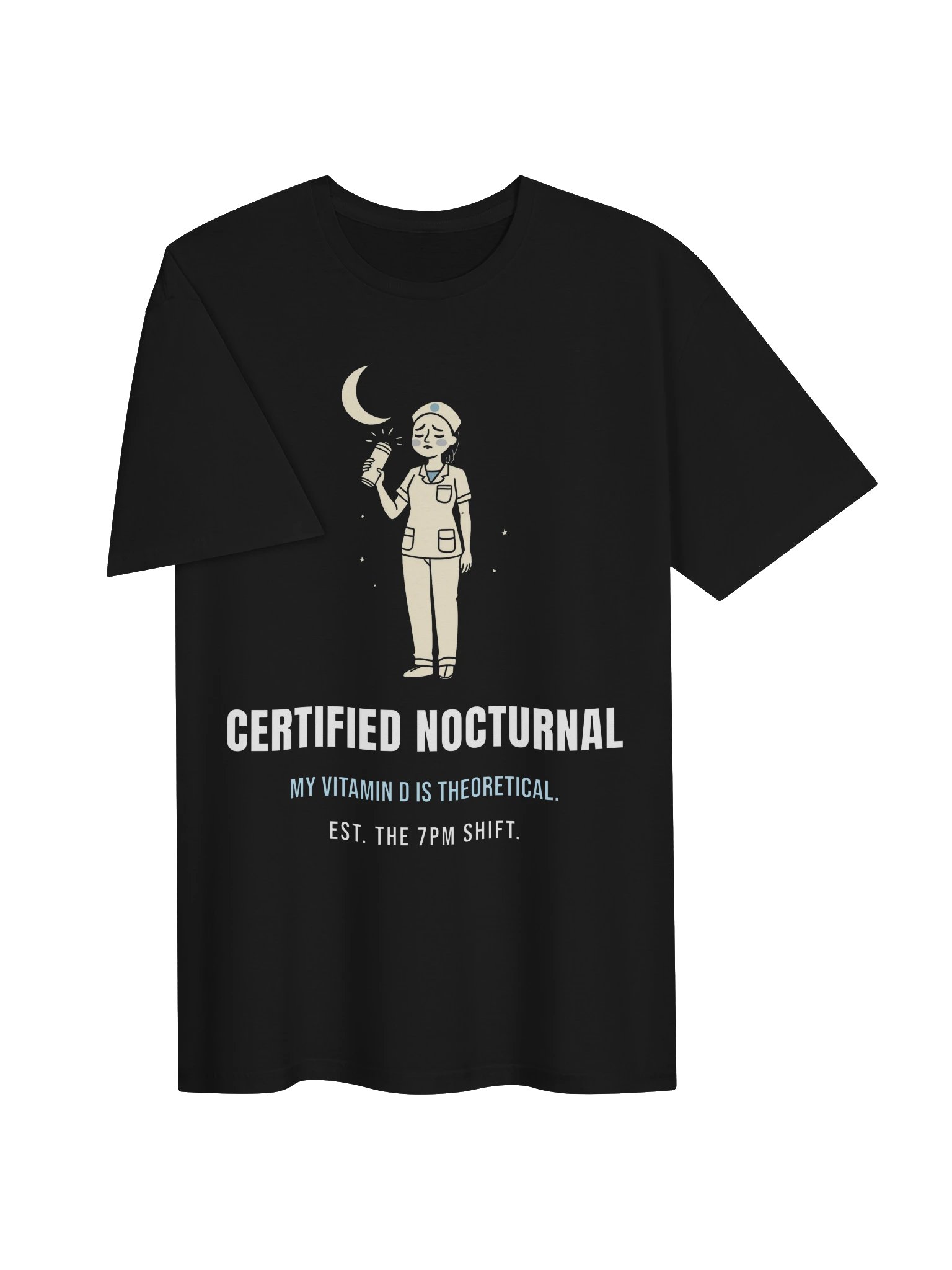 Funny Nurse Shirt – Certified Nocturnal product image (3)