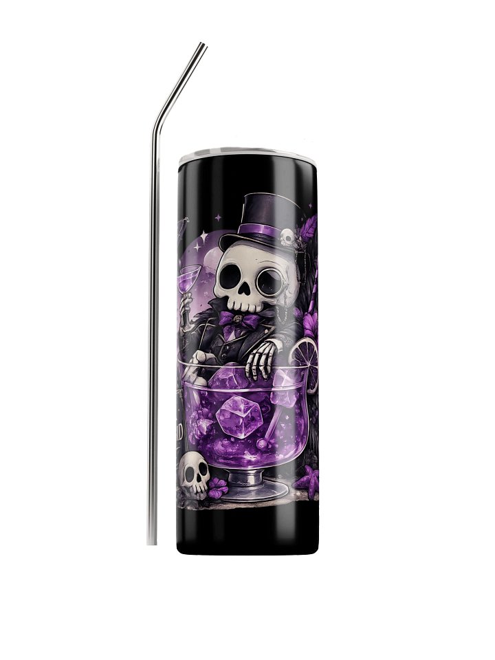 ''Dark Drinks'' Stainless Steel Tumbler product image (1)