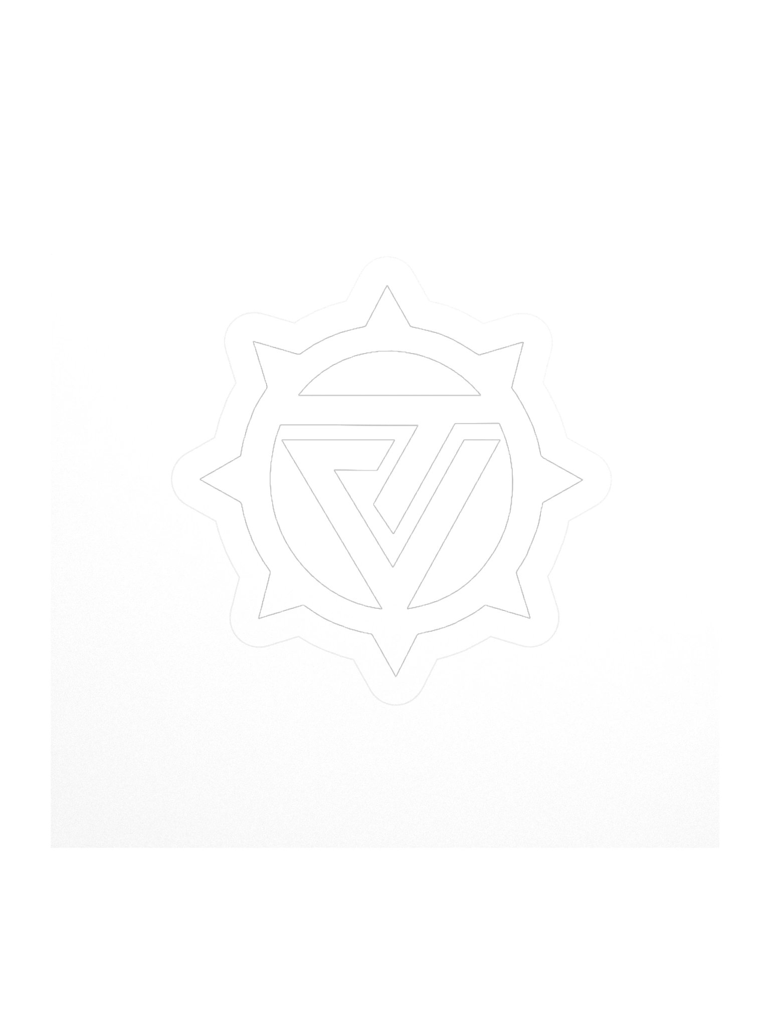 VERSE WHITE STICKER V1 product image (1)