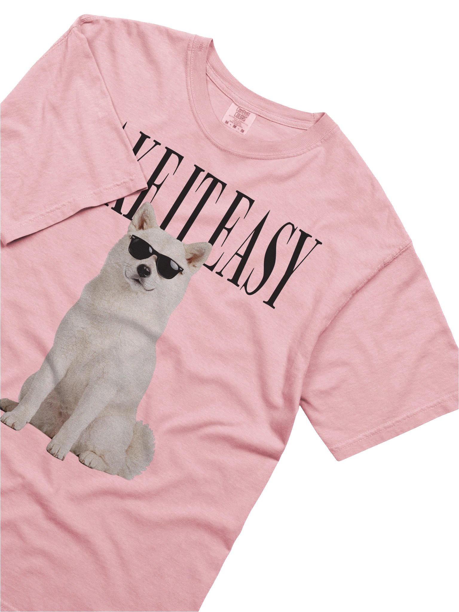 Take It Easy '90s Pop Vintage-Style T-Shirt for Japanese Akita(White) Owners product image (8)