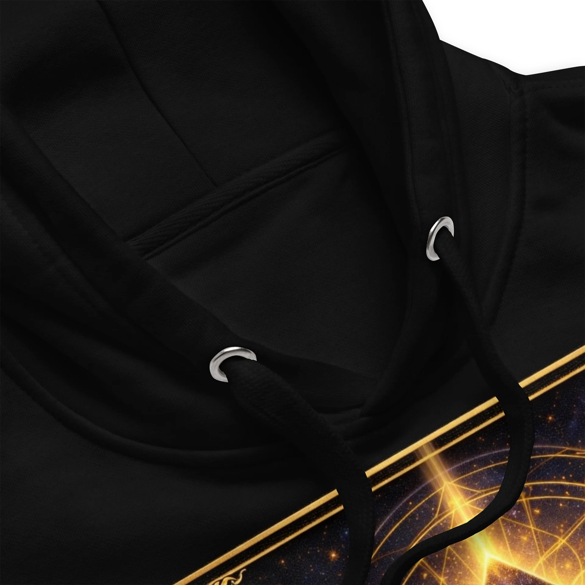 Celestial Eye Glow Pyramid Unisex Hoodie product image (3)
