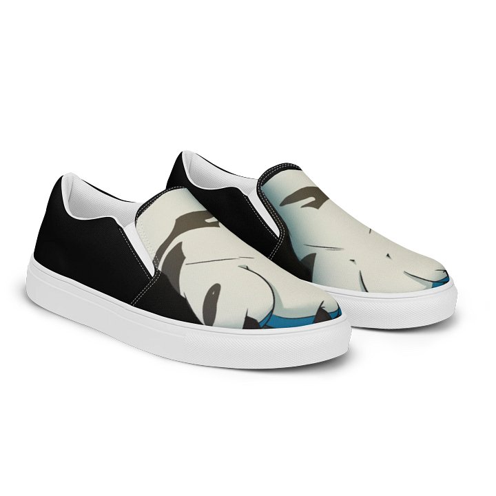 Tiger2Paws Men's Slip-On Canvas Shoes - Black product image (2)