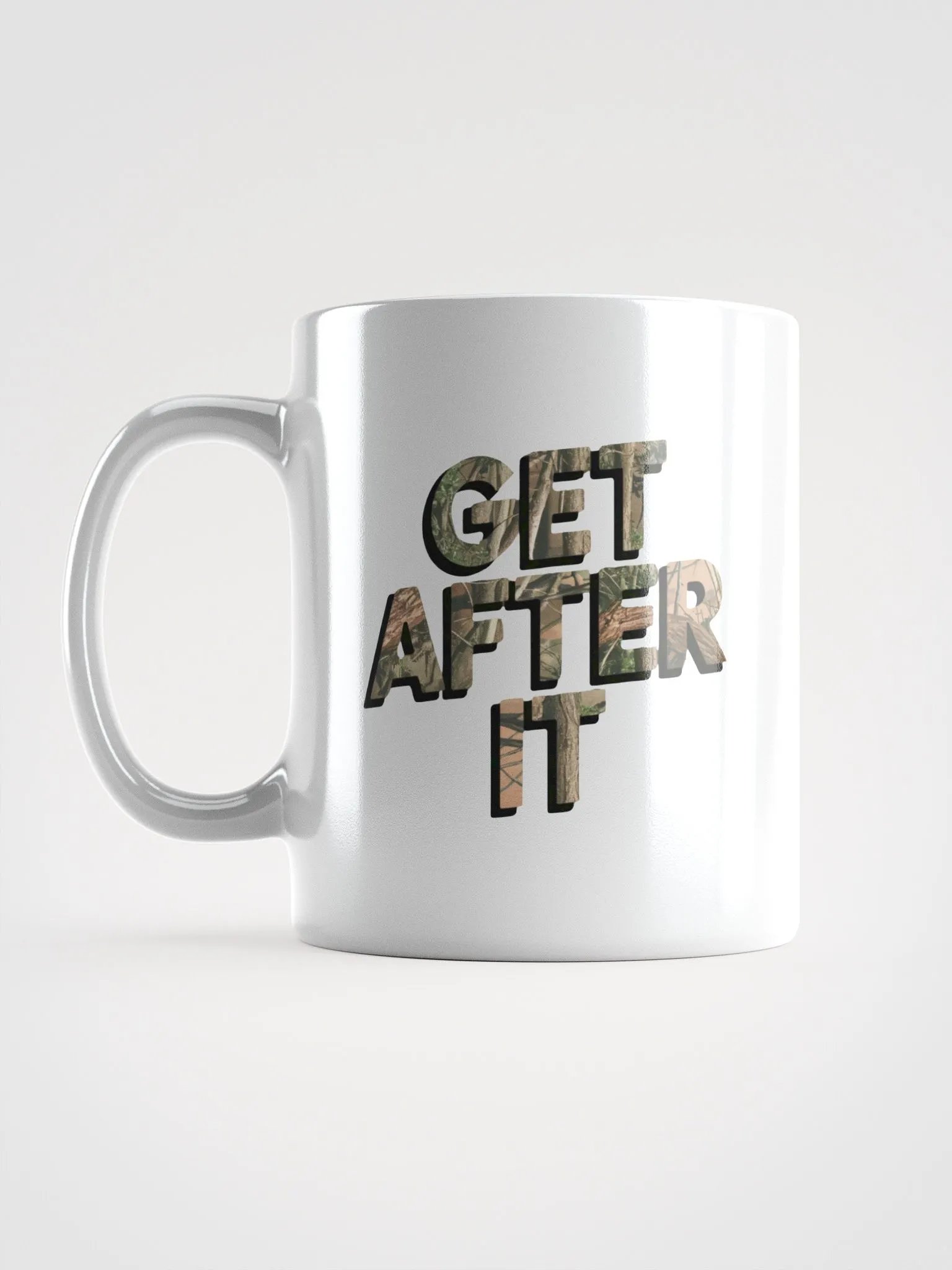 GET AFTER IT - White Glossy Mug product image (6)