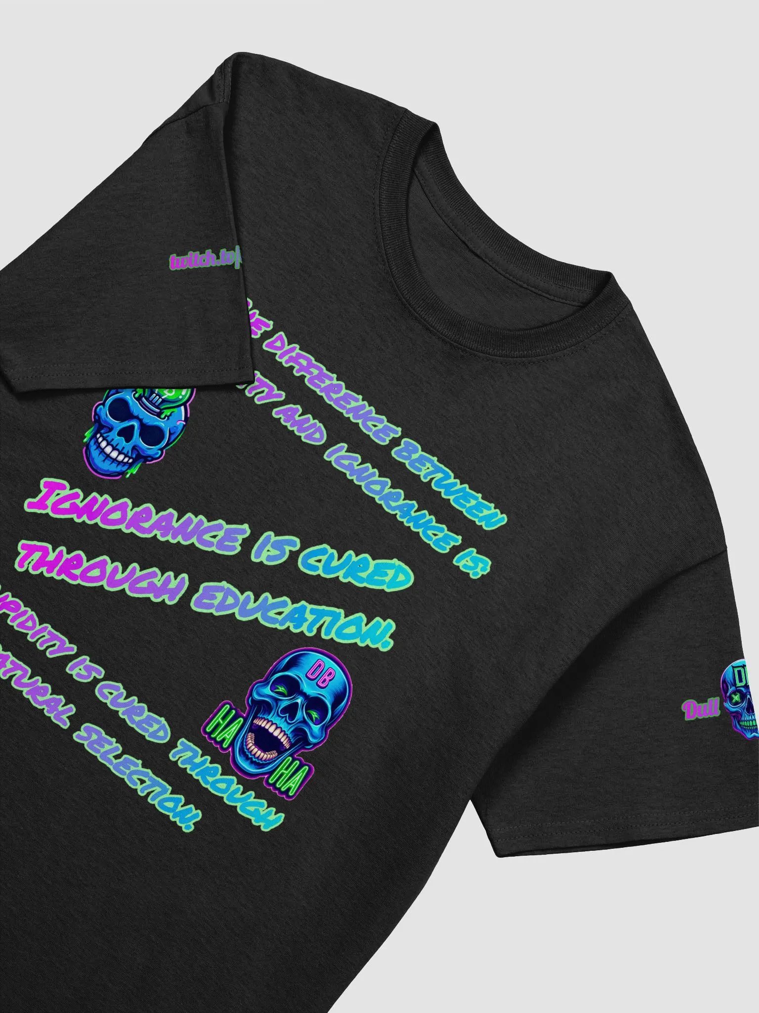 Stupid V Ignorant Unisex T-Sirt product image (3)