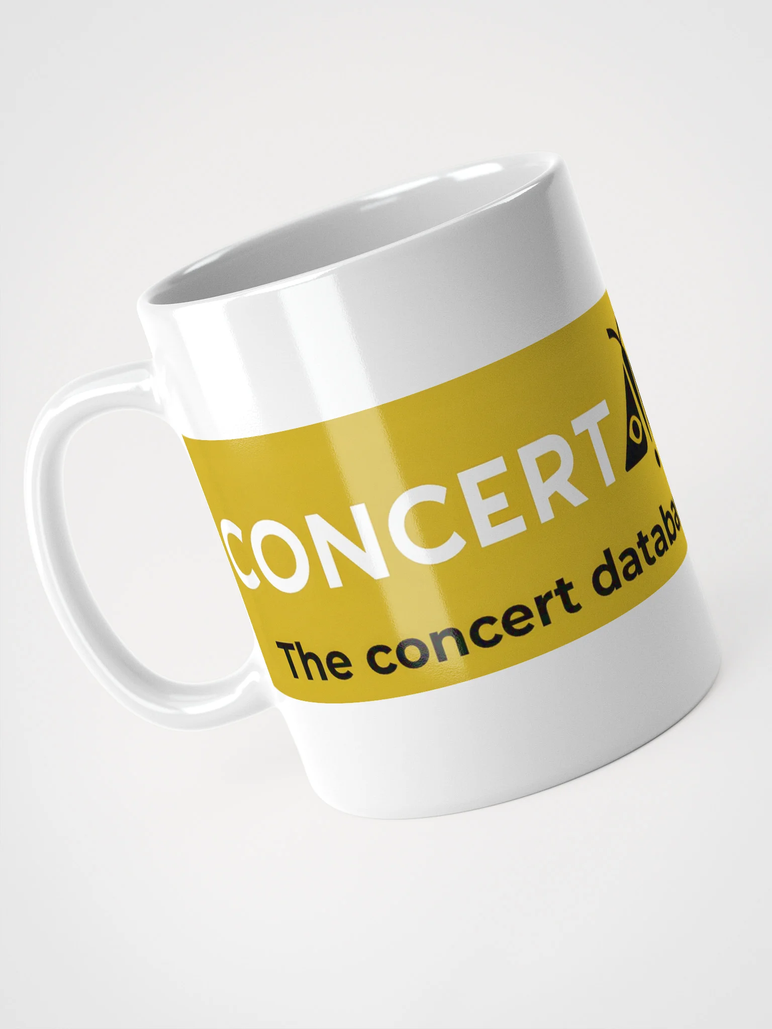 Concert Archives Mug (Yellow/White) product image (4)