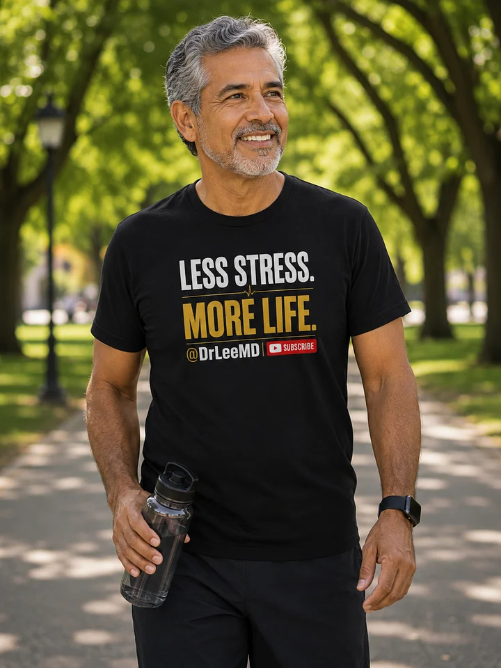 Less Stress. More Life. unisex T-shirt product image (1)
