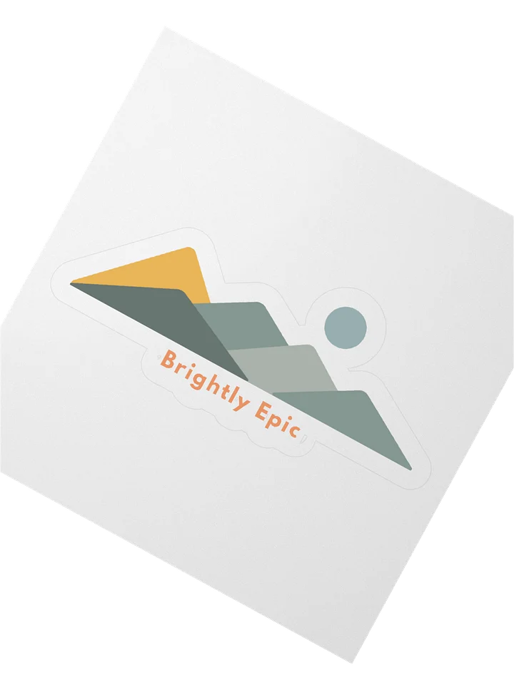 Brightly Epic Sticker product image (8)